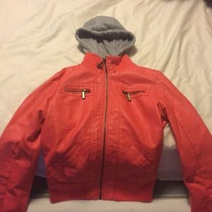 Charlotte Russe leather jacket